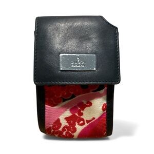 Gucci Black and Pink Travel Pouch